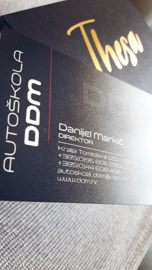 plastic business cards